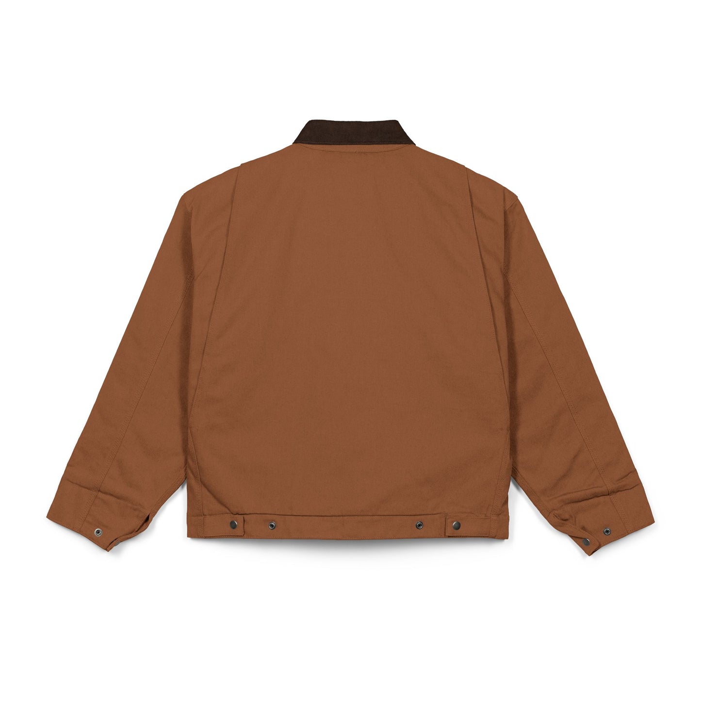 Duck Cloth Work Jacket — Durable Black Carpenter-Style Jacket